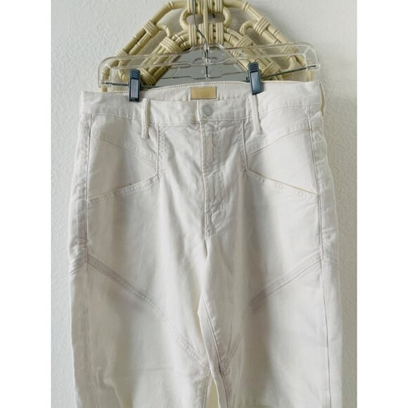MOTHER Manhattan Rare High waisted Jeans With Laced Ankle Detail - Picture 4 of 11